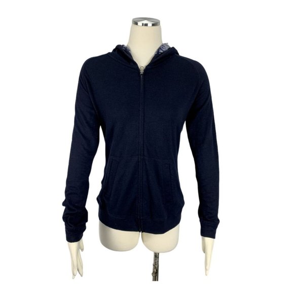 Colorado Clothing Tops - Colorado Clothing Medium Navy Tie Dye Zip Hoodie Sweatshirt